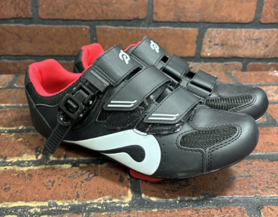 Peloton Size 40 Cycling Shoes Womens 9 Mens 7 With Cleats  display picture 3