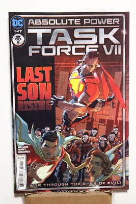 ABSOLUTE POWER: TASK FORCE VII #1 (2024) Amanda Waller, Leah Williams, DC Comics