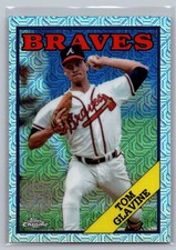 2023 Topps Update - 1988 Chrome Silver Pack Mojo T88cu-87 Tom Glavine
