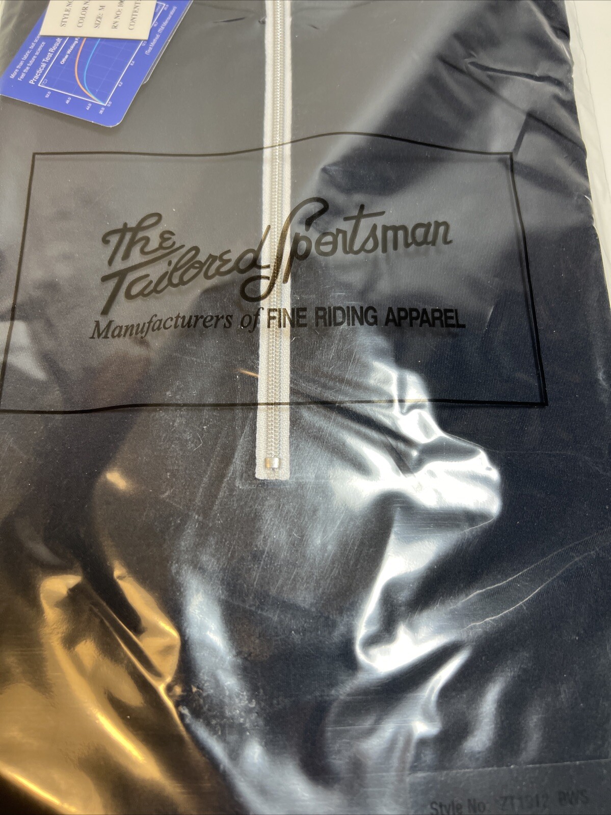 The Tailored Sportsman Icefil Ling Sleeve Riding Shirt Black/Silver Medium