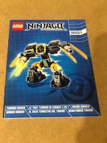 Lego Ninjago Instruction Manual Set 70723