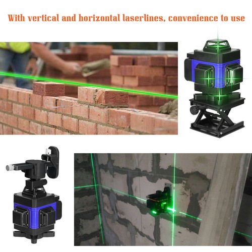 16 Line Laser Level Wasserwaage Kreuzlinienlaser für Verlegung Bodenfliesen - Bild 3 von 12