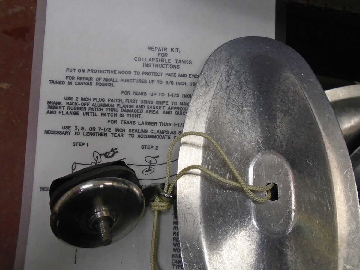 Military Collapsible Tank Repair Kit Army MIL-R-52255 NSN: 8110-00