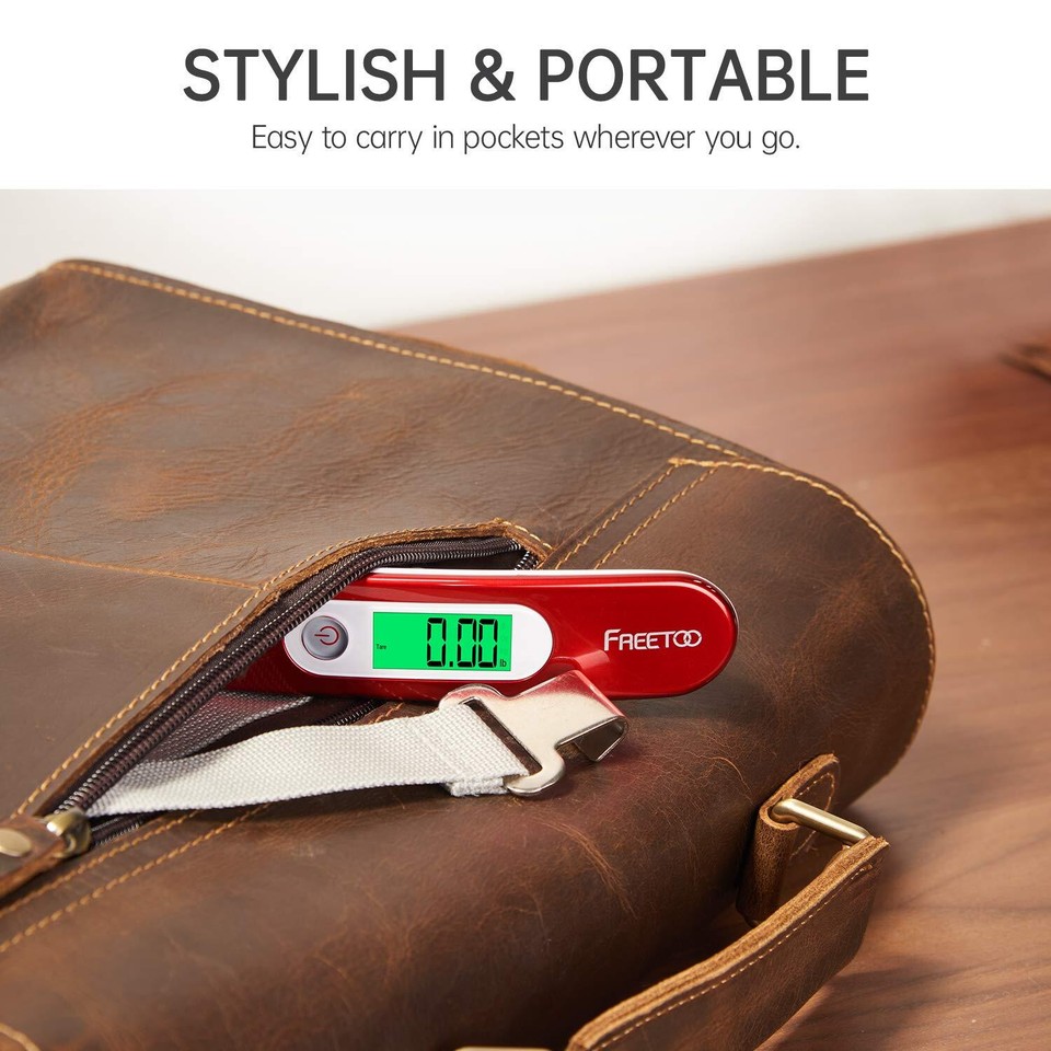 Luggage Scale Portable Digital Hanging Scale for Travel, Suitcase