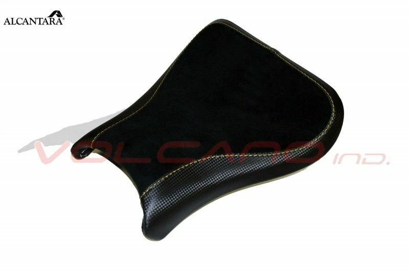 Cubierta de sillín Ducati 748 916 996 998 diseño Volcano Anti scivolo F+R Alcantara bl Foto 2 de 4