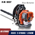 Gas Backpack Leaf Blower-Lightweight Gasoline Blower 43cc 2-Cycle 550 CFM 190MPH