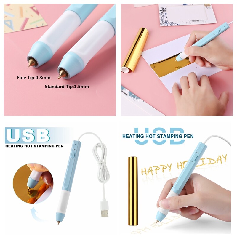 Heat Embossing Tool Kit Embossing Kit Bundle With Heat Tool, Powders