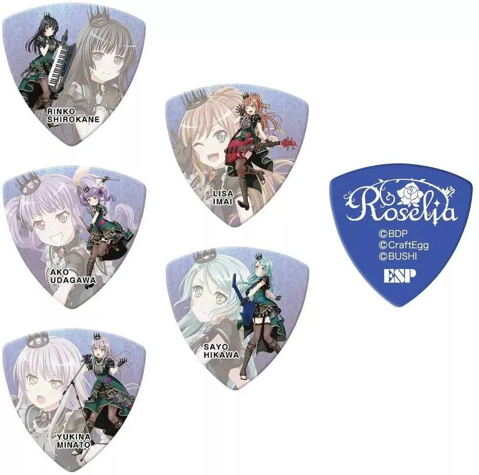 ESP x BanG Dream! Roselia ver.4 Character Picks 5 Types Set New | eBay