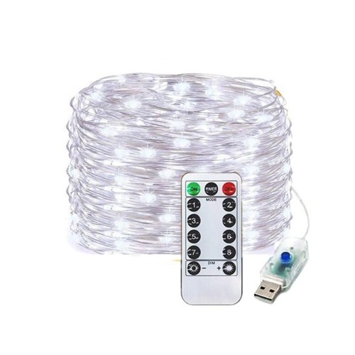 10-30M 50/200/300 LED Fairy String Light USB Copper Wire Garden Party Decor Lamp - Picture 18 of 21