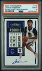2020-21 Panini Contenders - Rookie James Wiseman Variation Auto PSA 9 #115