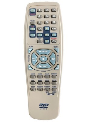 DVD Player - DVD Video Remote Control - Unbranded