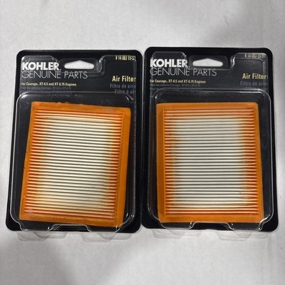 2x Genuine Kohler AIR FILTER Courage XT-6.5 & XT-6.75 Engines #14 083 15-S1