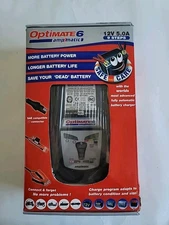 Tecmate Optimate 6 Ampimatic Lithium Battery Charger - TM391 - TM181