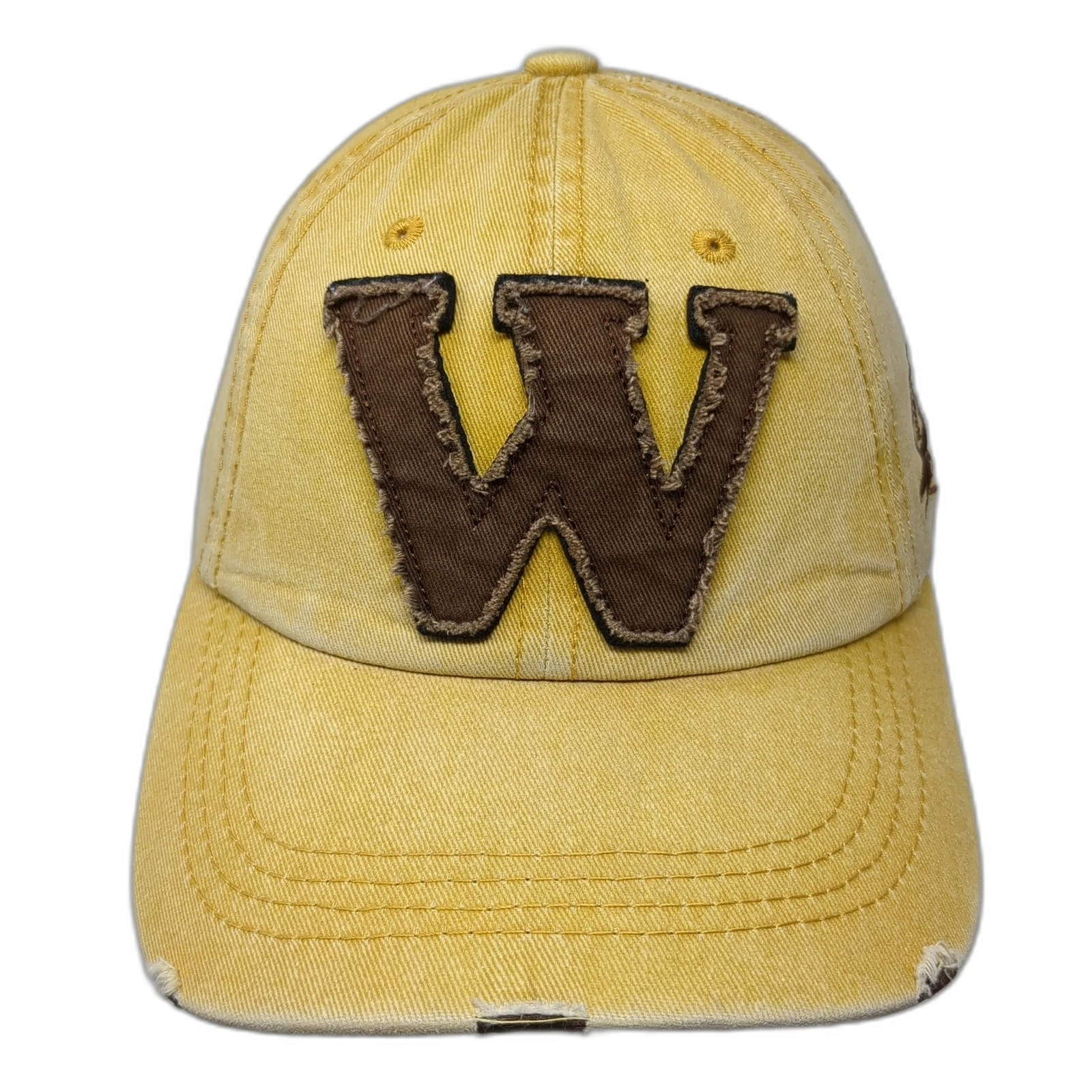 Who What Why? Mild Jokers 1598 Slideback Baseball Cap Yellow One Size Adjustable