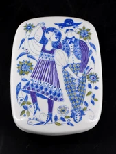 Turi Design LOTTE Butter Box Keeper with Lid Rectangle Figgjio Norway VTG 6 1/8"