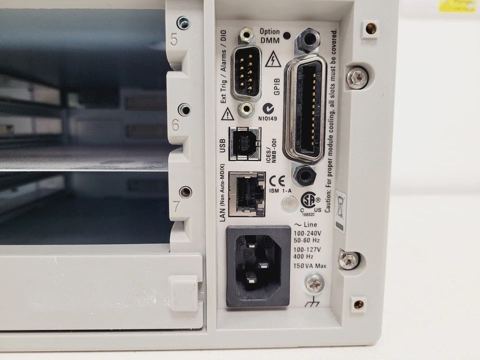 Agilent 34980A Multifunktionsschalter/Messgerät - Bild 2 von 4