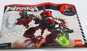 Lego Bionicle Piraka Hakann The Bully 8901 With Canister and manual
