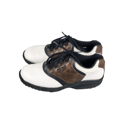 Footjoy Greenjoy Classics Saddle Golf Oxfords Dress Comfort Footwear Sport sz 13 FootJoy FJ Greenjoys Leather Saddle Oxford Golf Shoes Men main image 4
