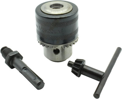 1/2 Inch Quick Change Drill Chuck Adapter with SDS plus Shank for Hammer Convert