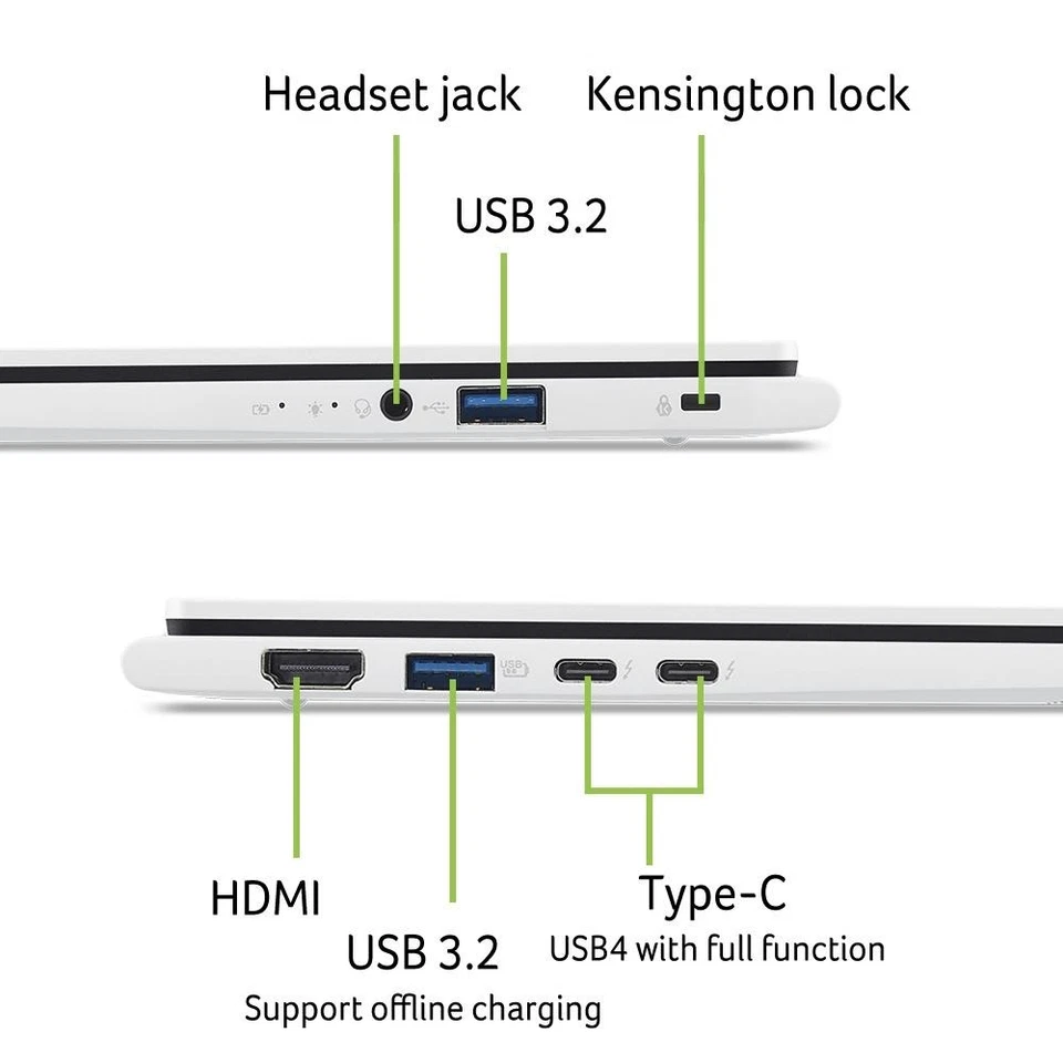 Laptop Acer Swift Edge 14 AI OLED (SFE14-51T-75RZ) Copilot+ PC 14,0" WQ2.8K touc - Bild 3 von 4