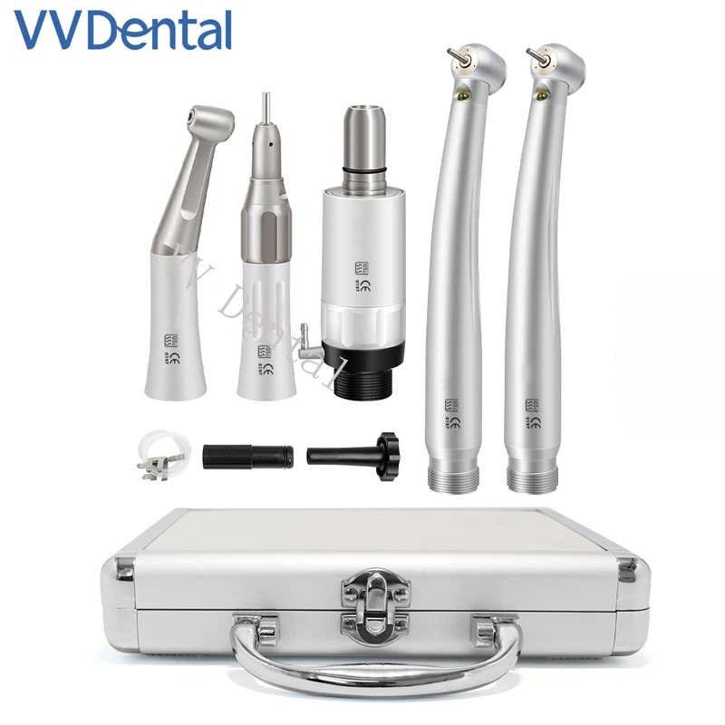 VV Dental High Speed Turbine&Low Speed Contra Angle Straight Motor Handle
