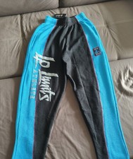 Panta Bodybuilding Legal Power Boston Bicolor Turchese Nero Taglia M Man