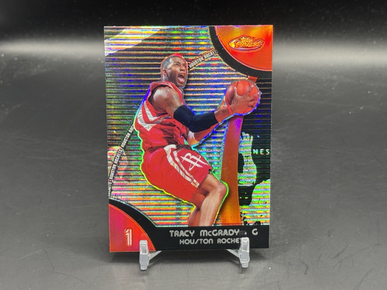 2007-08 Topps Finest Tracy McGrady Refractor #31 Rockets