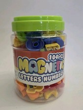 LovesTown 104 PCS Alphabet Magnetic Letters and Numbers