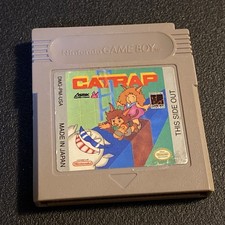Asmik Catrap Puzzle Game Cartridge for Nintendo Game Boy (DMG-PM-USA)
