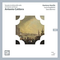Gaetano Nasillo Luc - Caldara Sonate A Violoncello - Cd - G4Z