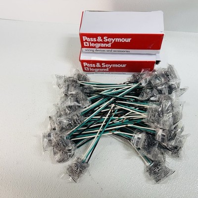 110 - Legrand Pass & Seymour 90 Deg Plugtail Connector Stranded Wire 6'' PTRA6STR