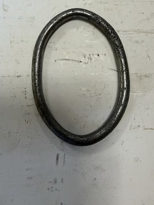 Hand Forged Iron Ring Blacksmiths Decrotive For Gates Fences, Viking Style Gear