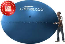 12FT Round Pool Pillow Extra Large Inflatable Air Cushion for Above Ground Pool