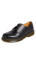 Dr. Martens Mens 1461 Shoes  Black Smooth  Authentic New