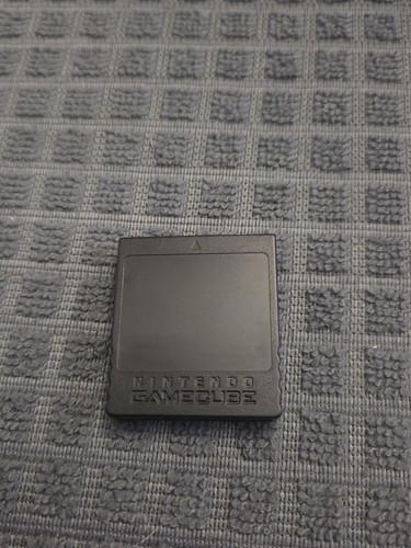 Official Black Nintendo Gamecube Memory Card 251 16MB Genuine (DOL-014 ...