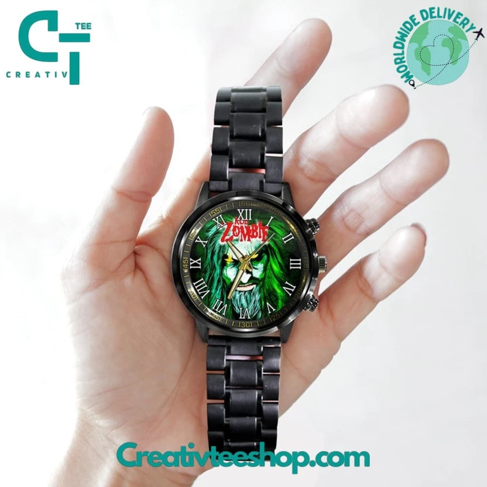Rob Zombie Stainless Steel Watch
