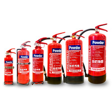 FireShield ABC Dry Powder Fire Extinguisher for Kitchen Garage Welding 1kg - 9kg