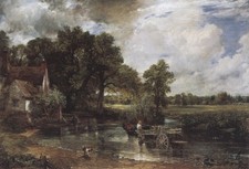 328 John Constable the Hay Wagon 1821 Vintage Art Print Poster Wall Decor Vintag