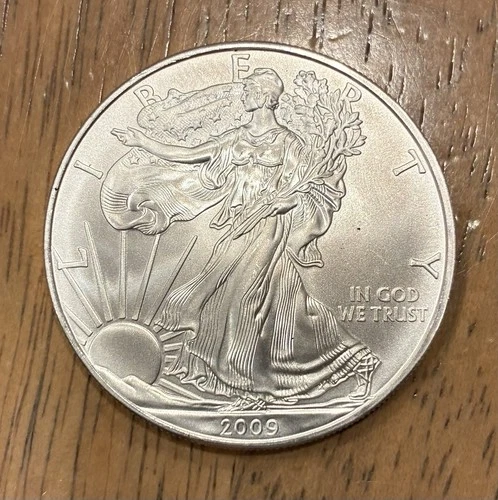 2009 American Eagle 1 oz Silver Coin U.S. Mint .999 Fine Business Strike