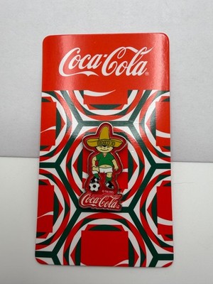2026 FIFA World Cup Pin - Coca Cola - Mexico 1970 mascot Juanito