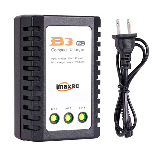 Cargador de Batería B3 LIPO 7.4v 11.1v 2s 3s Celdas para RC LiPo Enchufe EE. UU. Duradero CALIENTE - Imagen 8 de 13