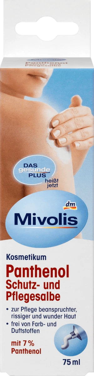 Mivolis PANTHENOL Protective & Care Ointment contributing Stressed