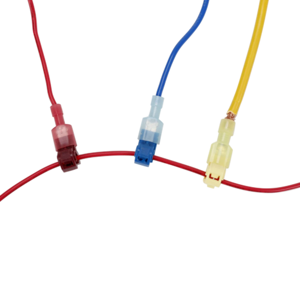 140Pcs 22-10 AWG Insulated T-Tap Quick Splice Combo Wire Terminal Connectors Kit - Image 3 of 4