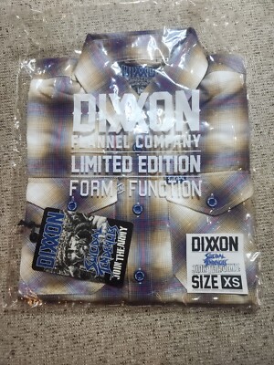 DIXXON FLANNEL COMPANY LIMITED EDITION FORM AND FUNCTION SUICIDAL TENDENCIES...