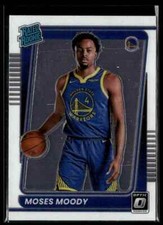 2021-22 Donruss Optic Rated Rookie Moses Moody Auto Golden State
