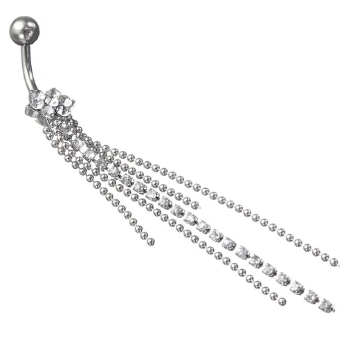 Modeschmuck-Halsketten & -Anhänger aus Strasssteinen aus Edelstahl