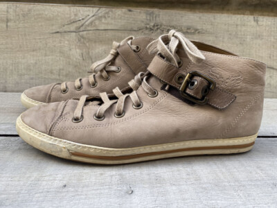 Womens PAUL GREEN Elisa nubuck Leather Mid top Sporty Fashion Trainers Size  43 UK