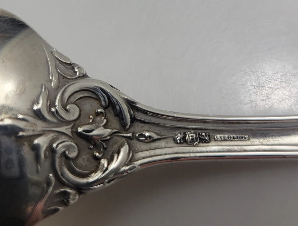 Reed & Barton Francis I Patente Fecha Salsa Esterlina Cucharón Azúcar Pinza Tu Elección Foto 2 de 2