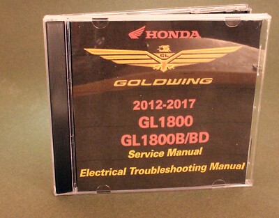 2012-2017 Honda GOLDWING GL1800A/B Service Manual and Electrical