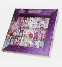 Disney Sofia the First 1000 Stickers by the Roll Party Favor Supplies Crafts New